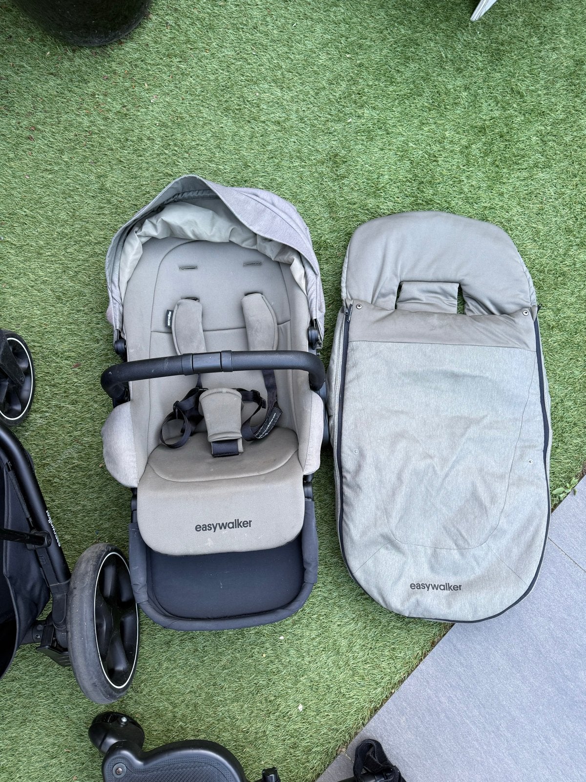 Easywalker Harvey 3 compleet met accessoires, Gebruikt, Combiwagen, Met autostoeltje, Ophalen