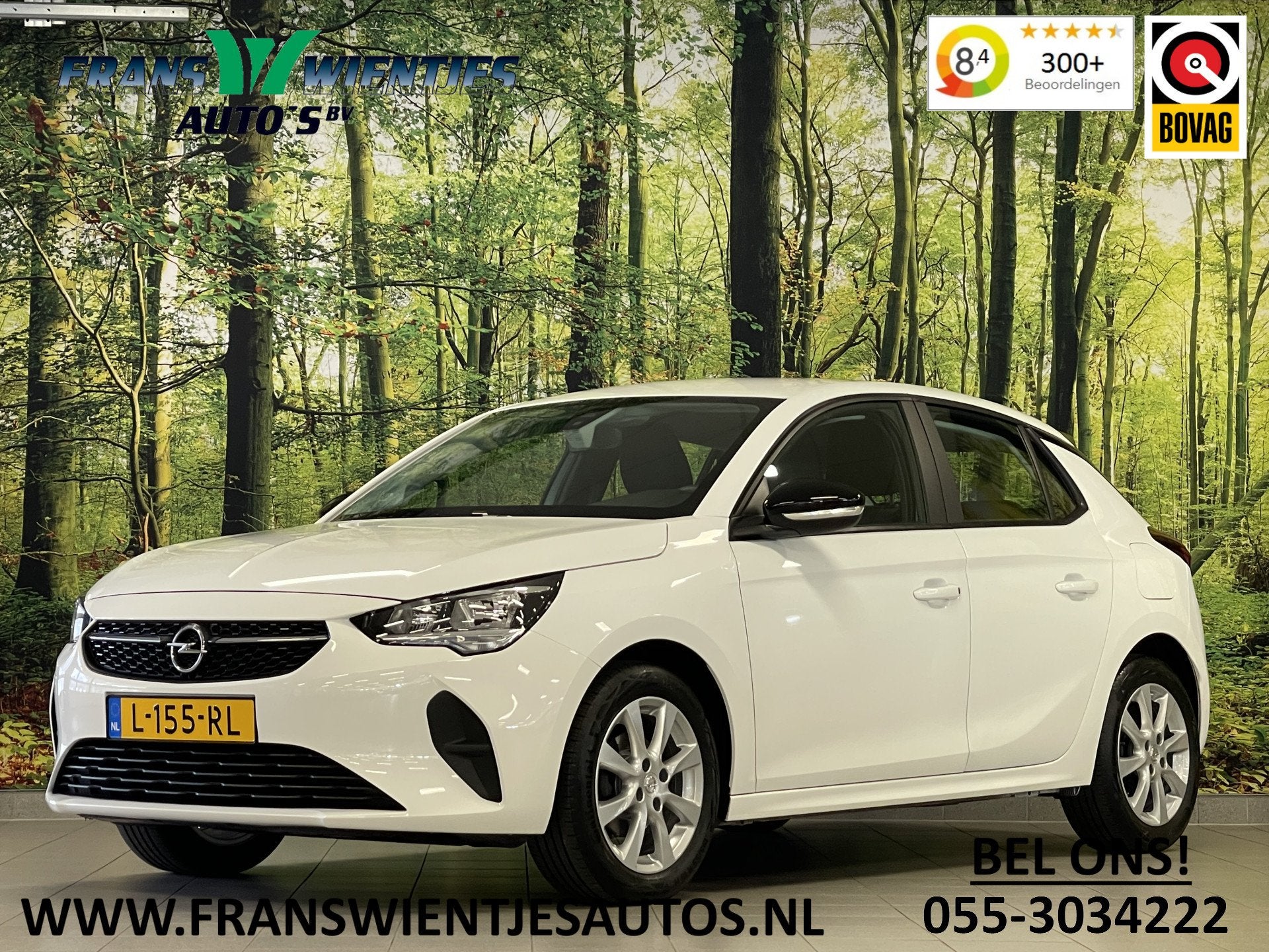 Opel Corsa 1.2 Edition | Apple Carplay | Android Auto | Blue, Auto's, Voorwielaandrijving, Stof, 1199 cc, Wit