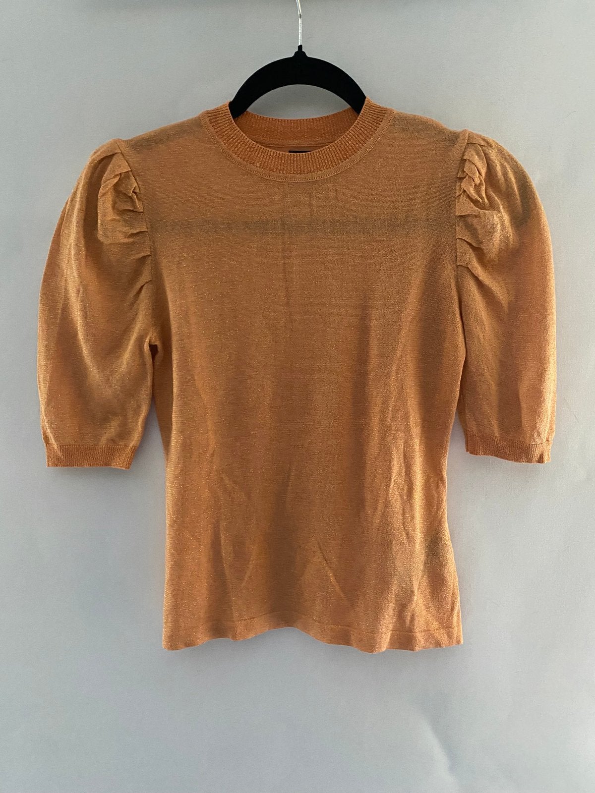 JM glitter shirt met pofmouwen | Maat 158/164 |, Kinderen en Baby's, Ophalen of Verzenden, Zo goed als nieuw, Meisje, Shirt of Longsleeve