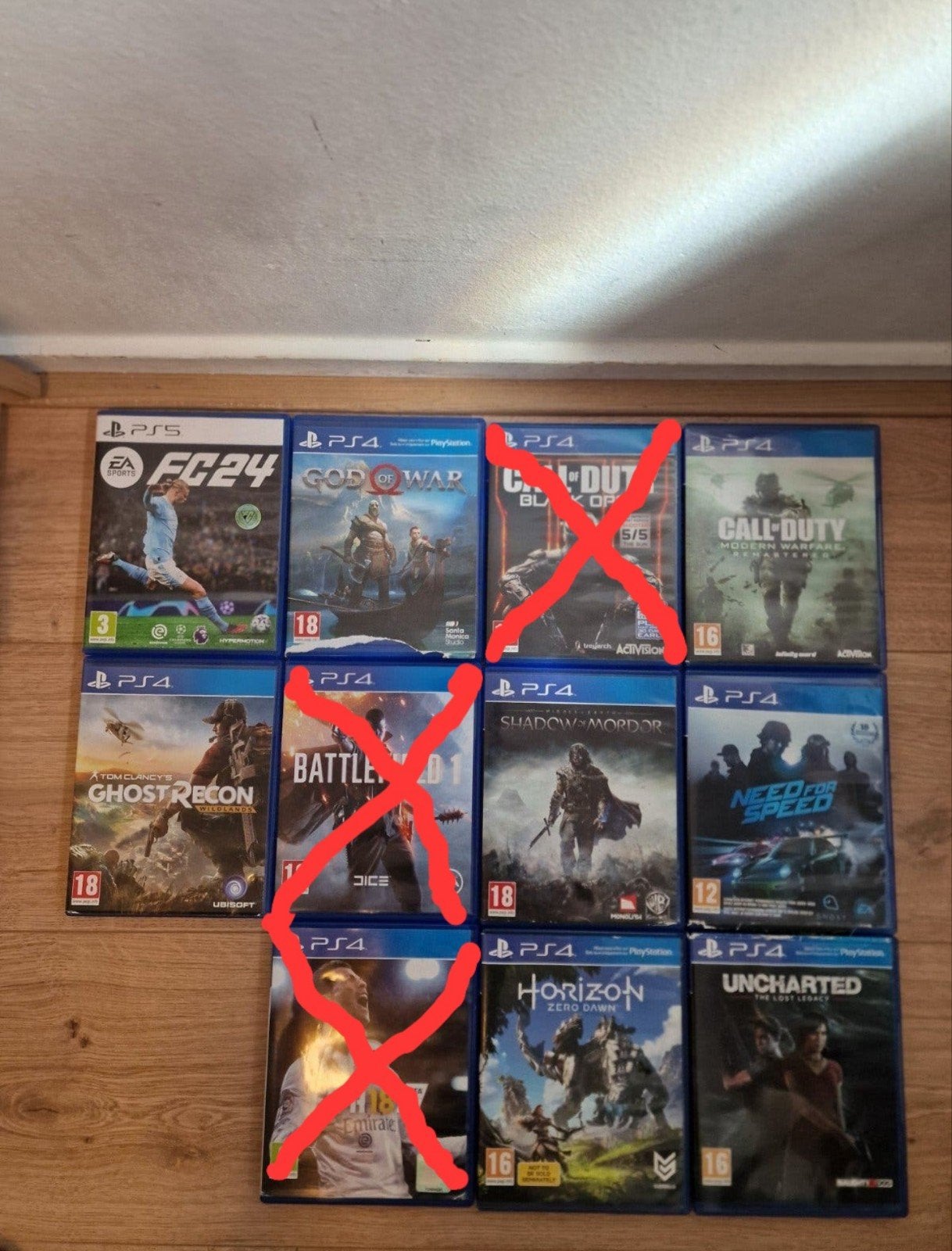 PS4 & PS5 spellen | Los te koop & alles in één koop!, Ophalen, Zo goed als nieuw