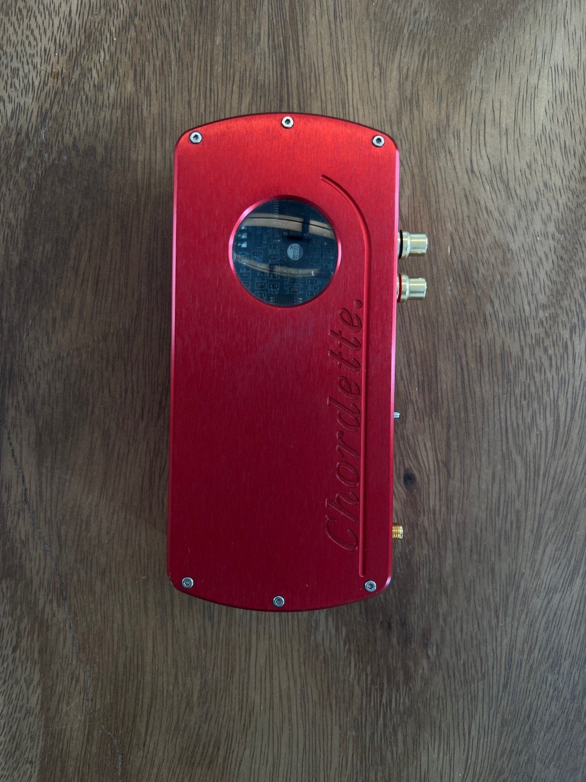 Chordette Qute HD DAC - Rood, Ophalen of Verzenden, Gebruikt