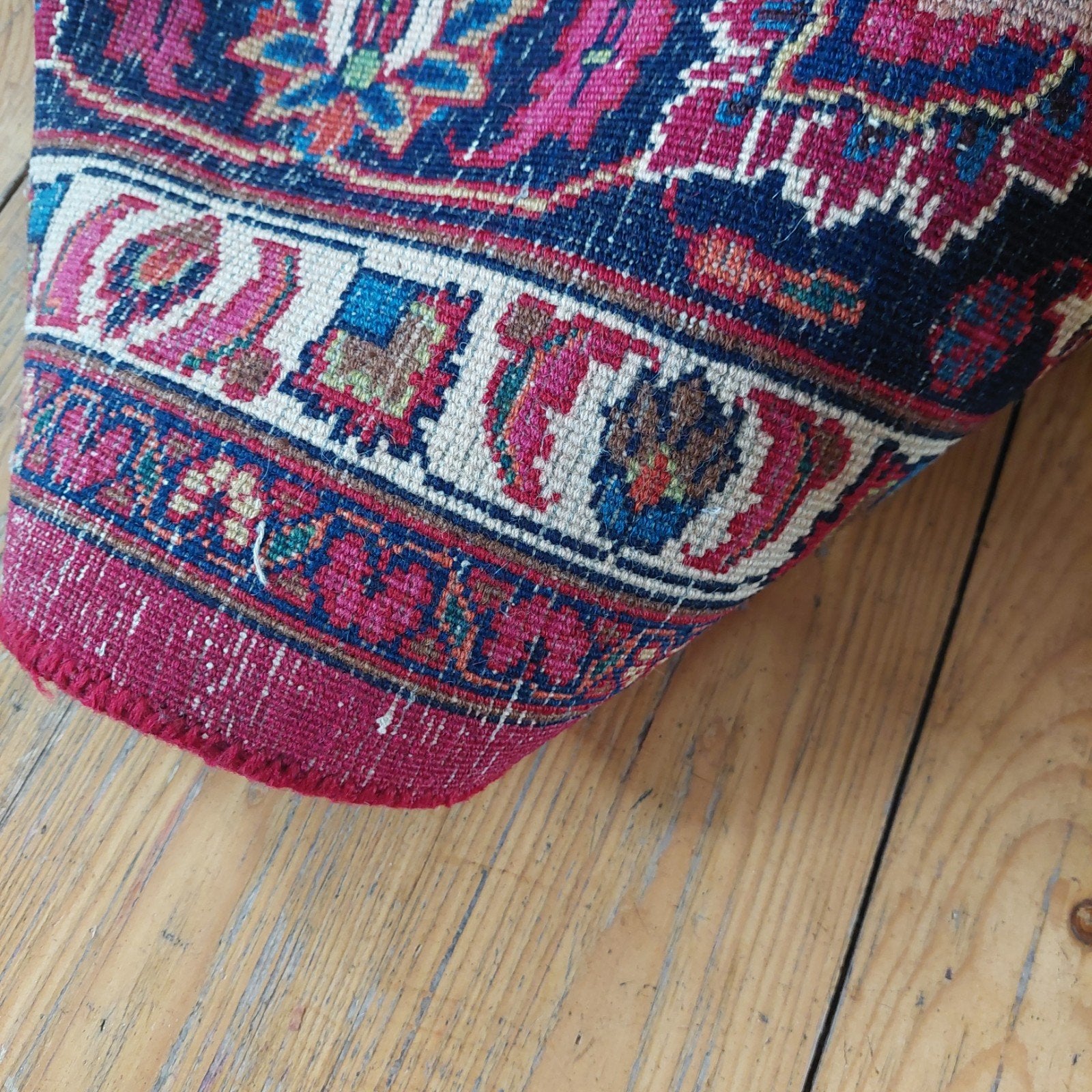 Lucky Vintage groot handgeknoopt origineel Perzisch kleed, Ophalen, Gebruikt, 200 cm of meer, 200 cm of meer