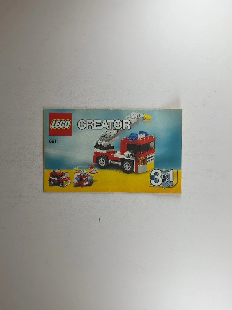 LEGO Creator 6911 (Instructions) Mini Fire Rescue, Gebruikt, Lego, Overige typen, Ophalen of Verzenden