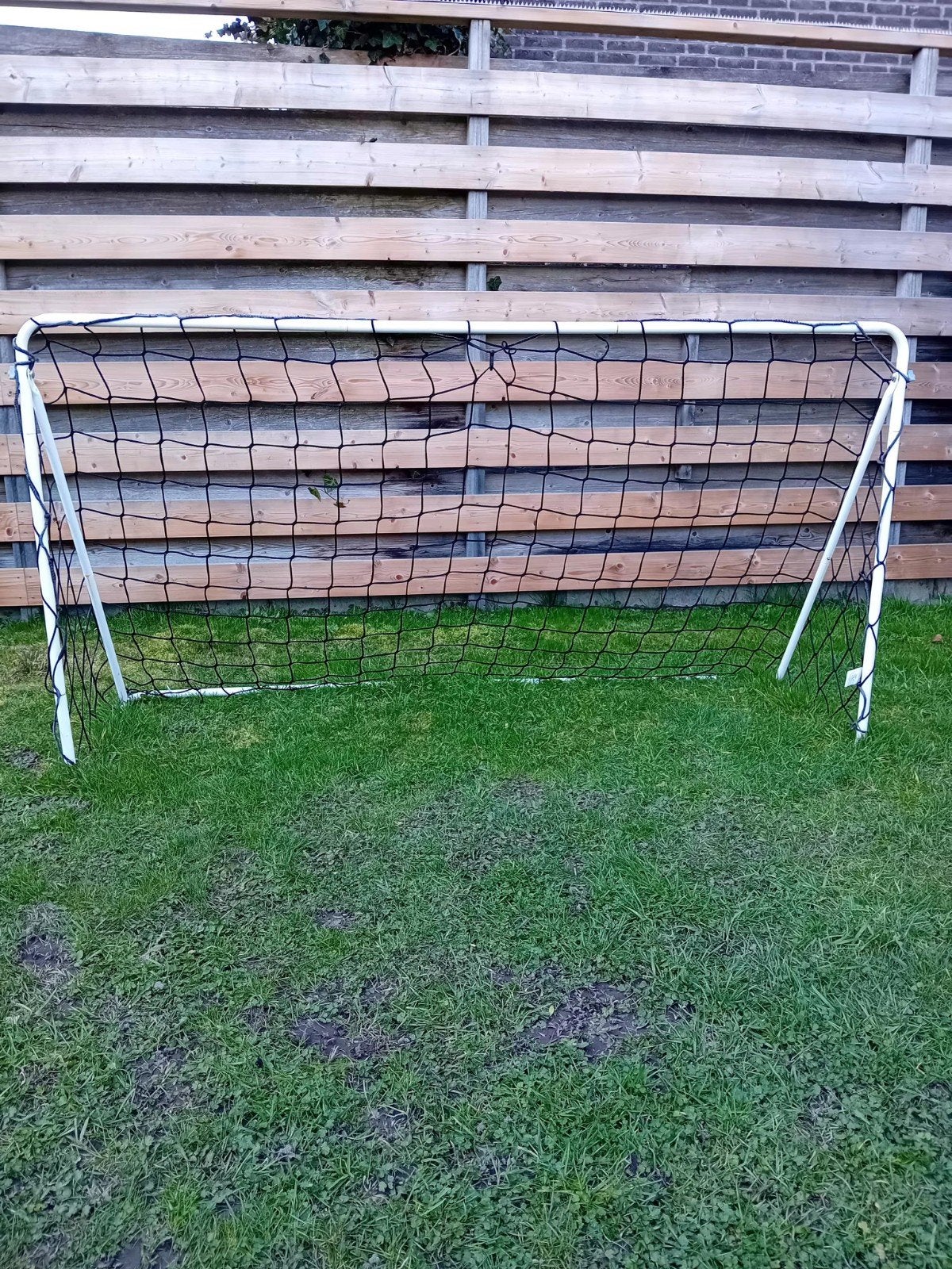 Voetbal goal, Ophalen