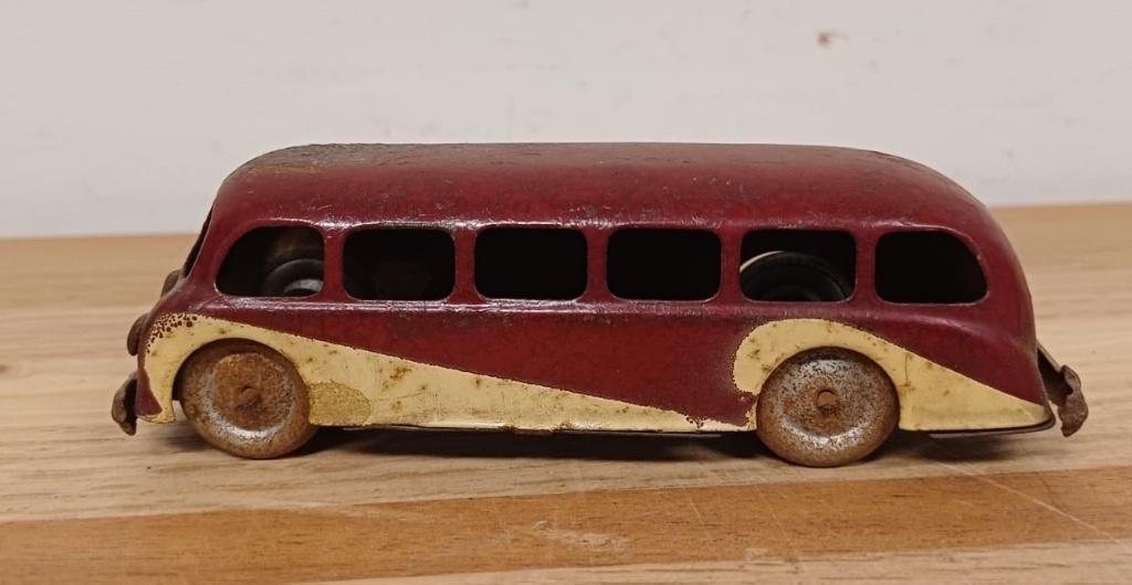 Tinnen Bologna Italy bus, Antiek en Kunst, Ophalen of Verzenden