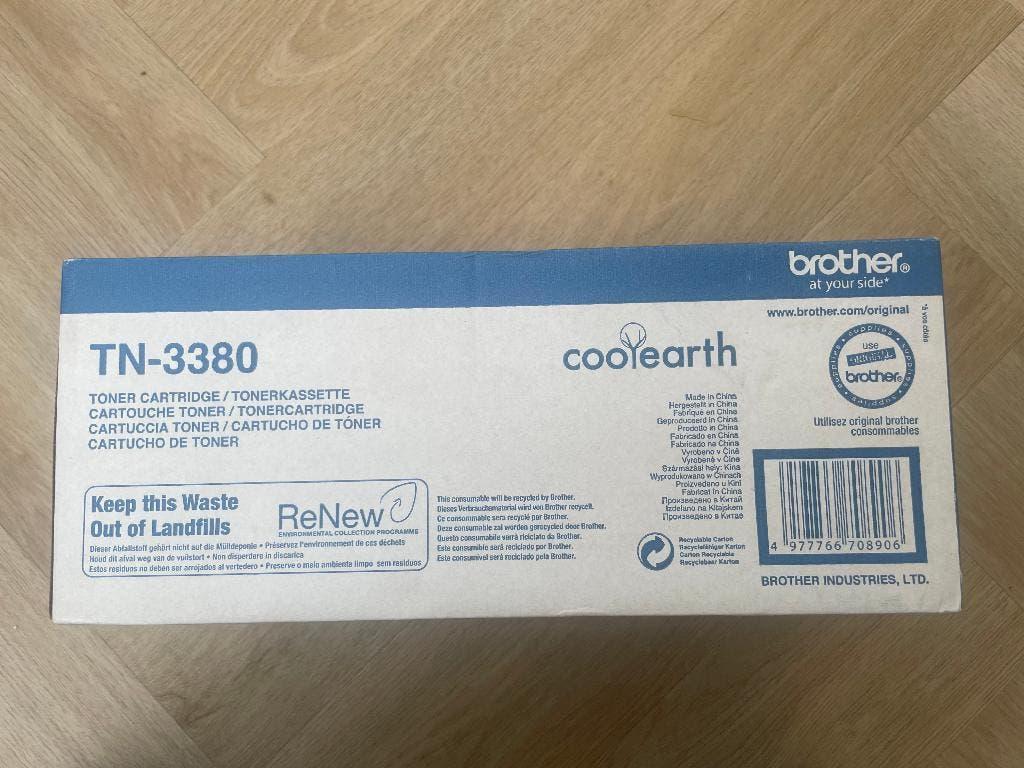 Originele toner Brother TN-3380, Computers en Software, Printerbenodigdheden, Ophalen of Verzenden, Nieuw, Toner, Brother