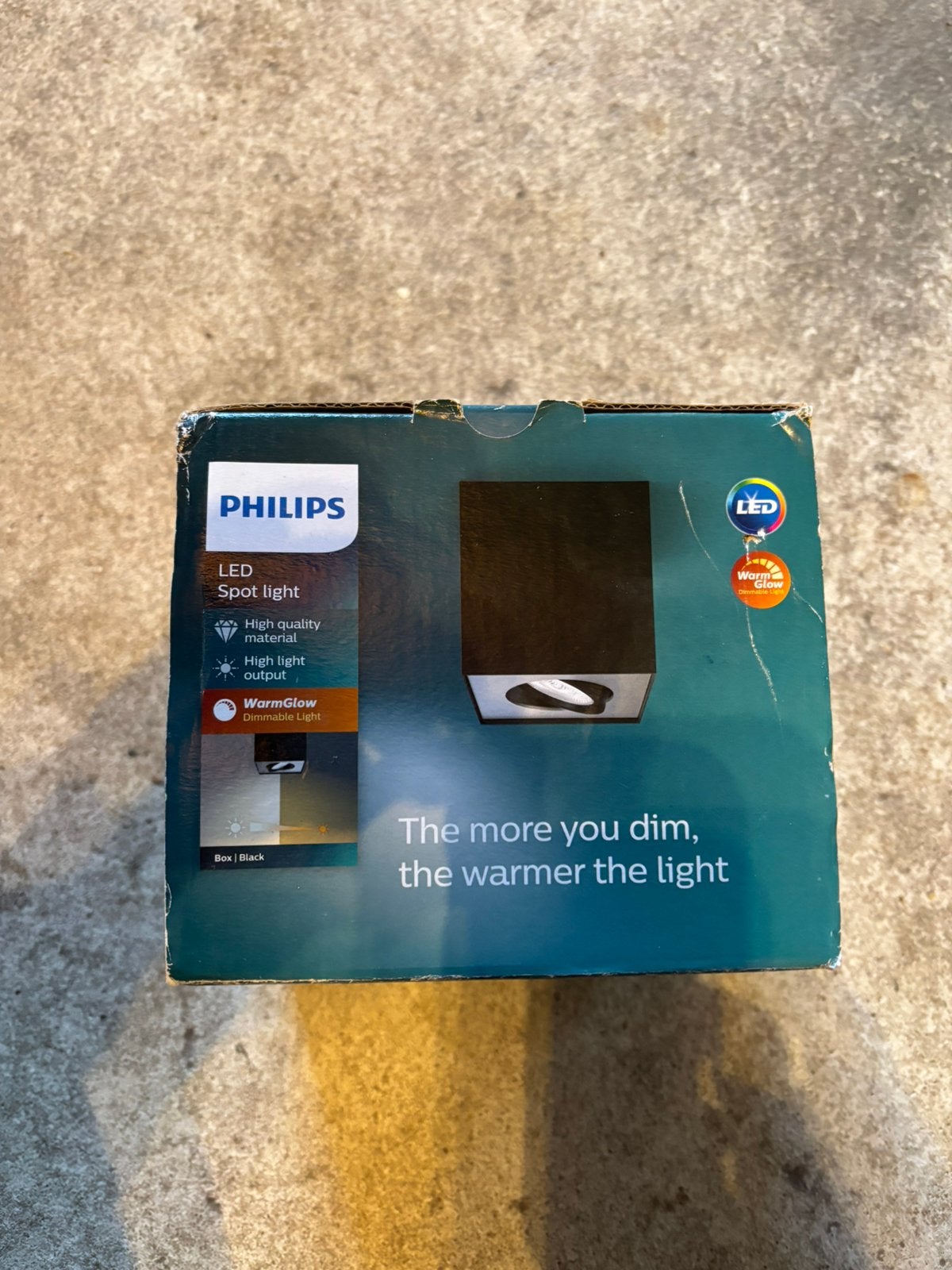 Philips opbouw spot, Ophalen of Verzenden, Zo goed als nieuw