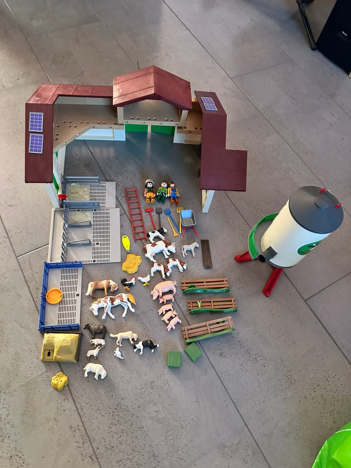 Playmobil 5119 Moderne Boerderij Met Silo, Ophalen of Verzenden, Gebruikt