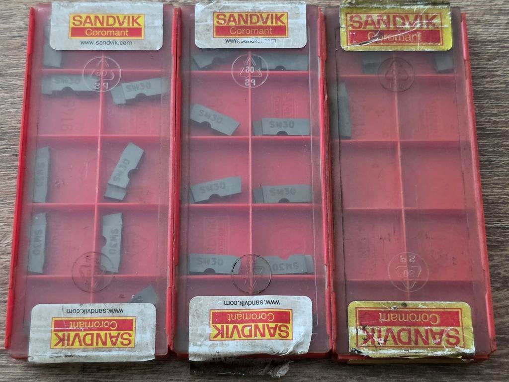 Sandvik coromant 331.91-3130-1 SM30 Wisselplaatjes, Ophalen of Verzenden, Nieuw