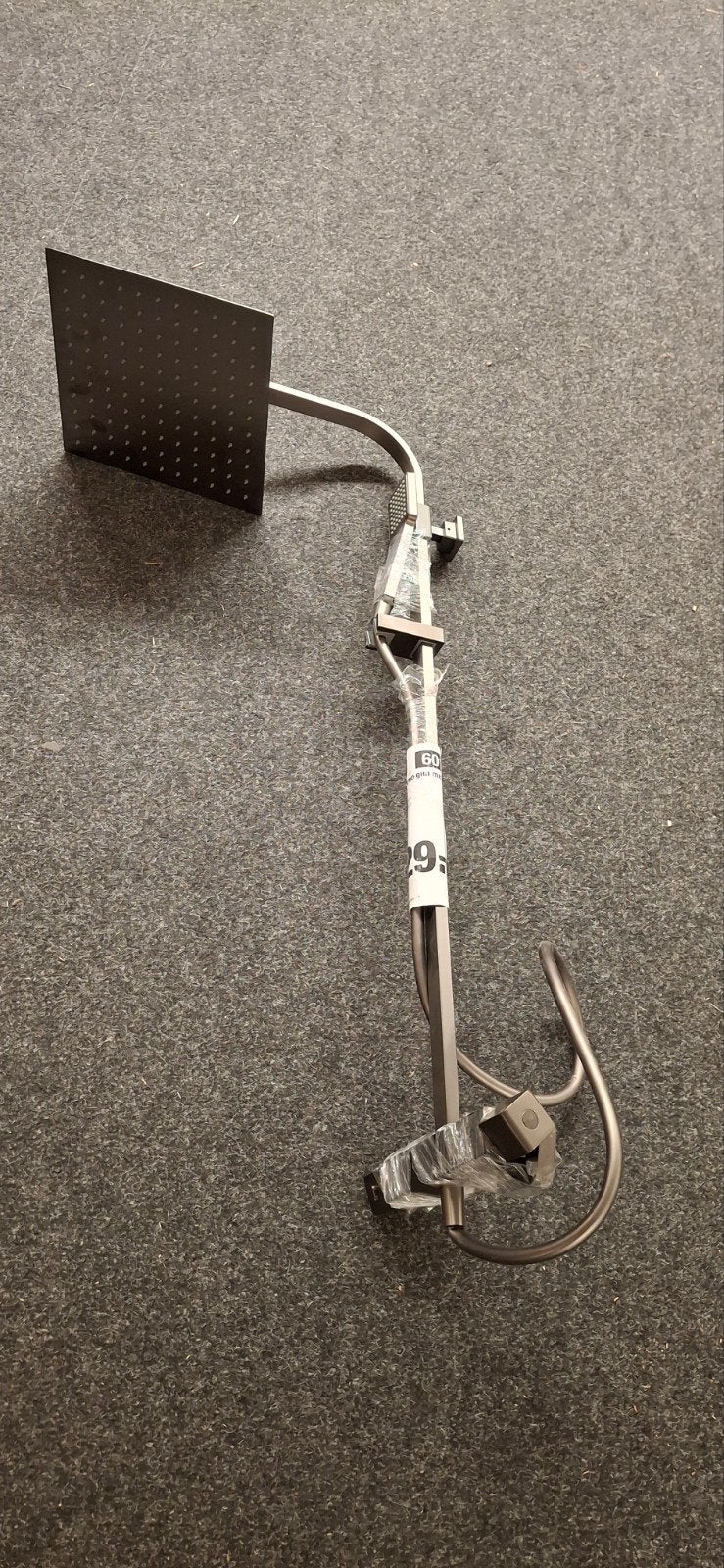 Regendouche met thermostatische kraan gun metal (mat), Ophalen, Nieuw