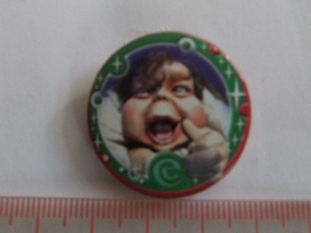 Efteling Vintage Button/Speldje met Grappig Baby Gezicht, Verzamelen, Verzenden, Gebruikt, Button of Speldje
