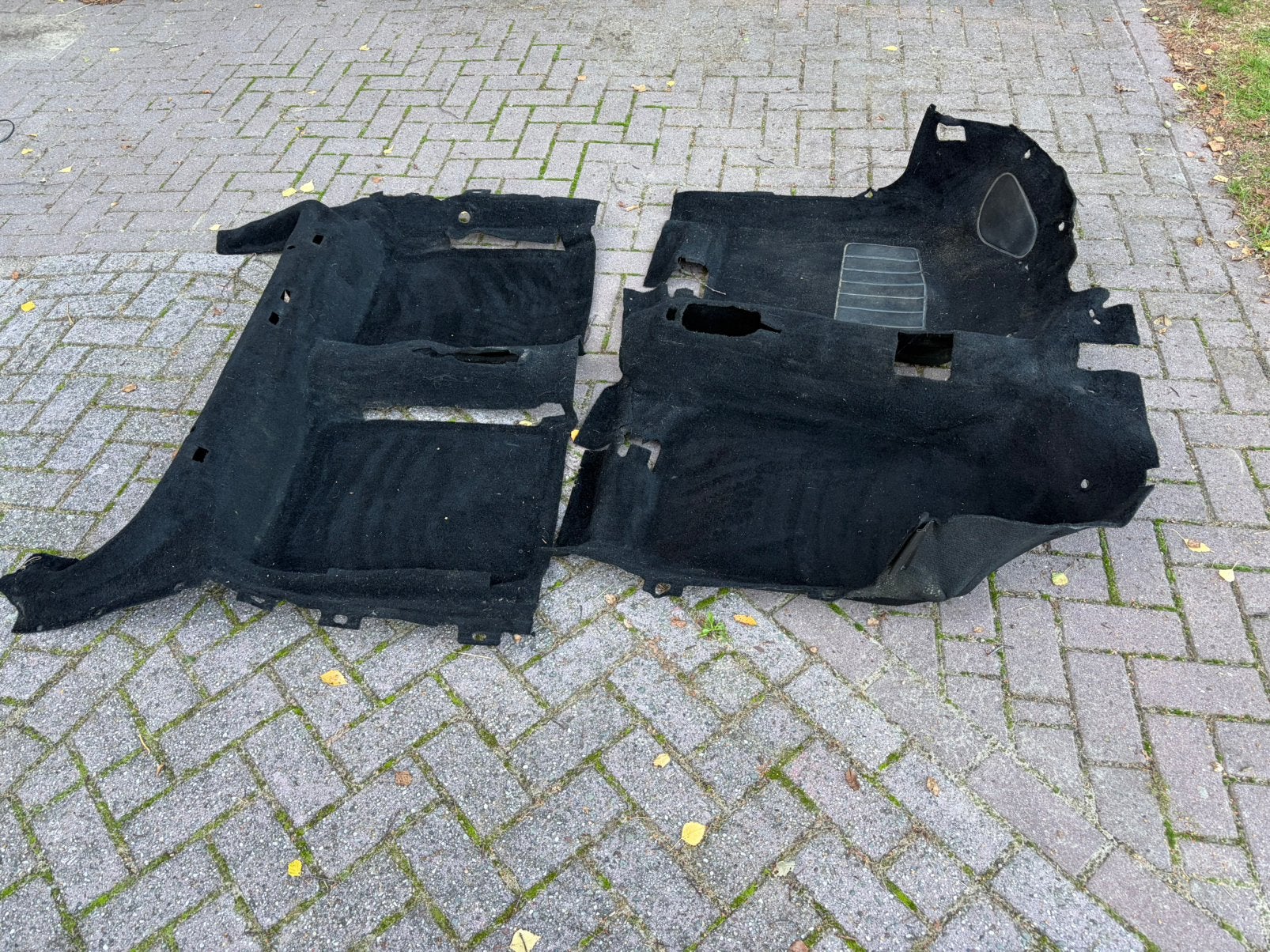 Golf Jetta mk2 zwart tapijt voor en achter deel GTI 16V GL, Ophalen of Verzenden, Gebruikt, Volkswagen