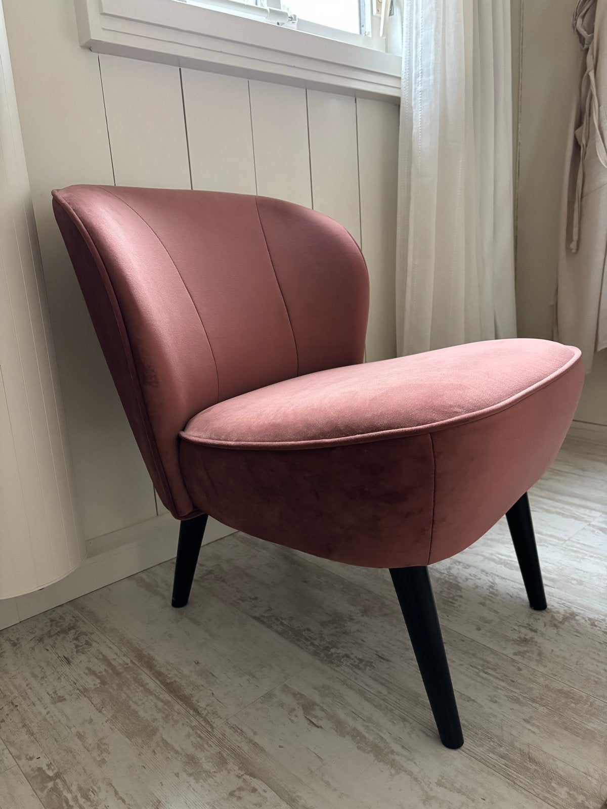 Woood velvet fauteuil, Ophalen of Verzenden, Zo goed als nieuw, Stof