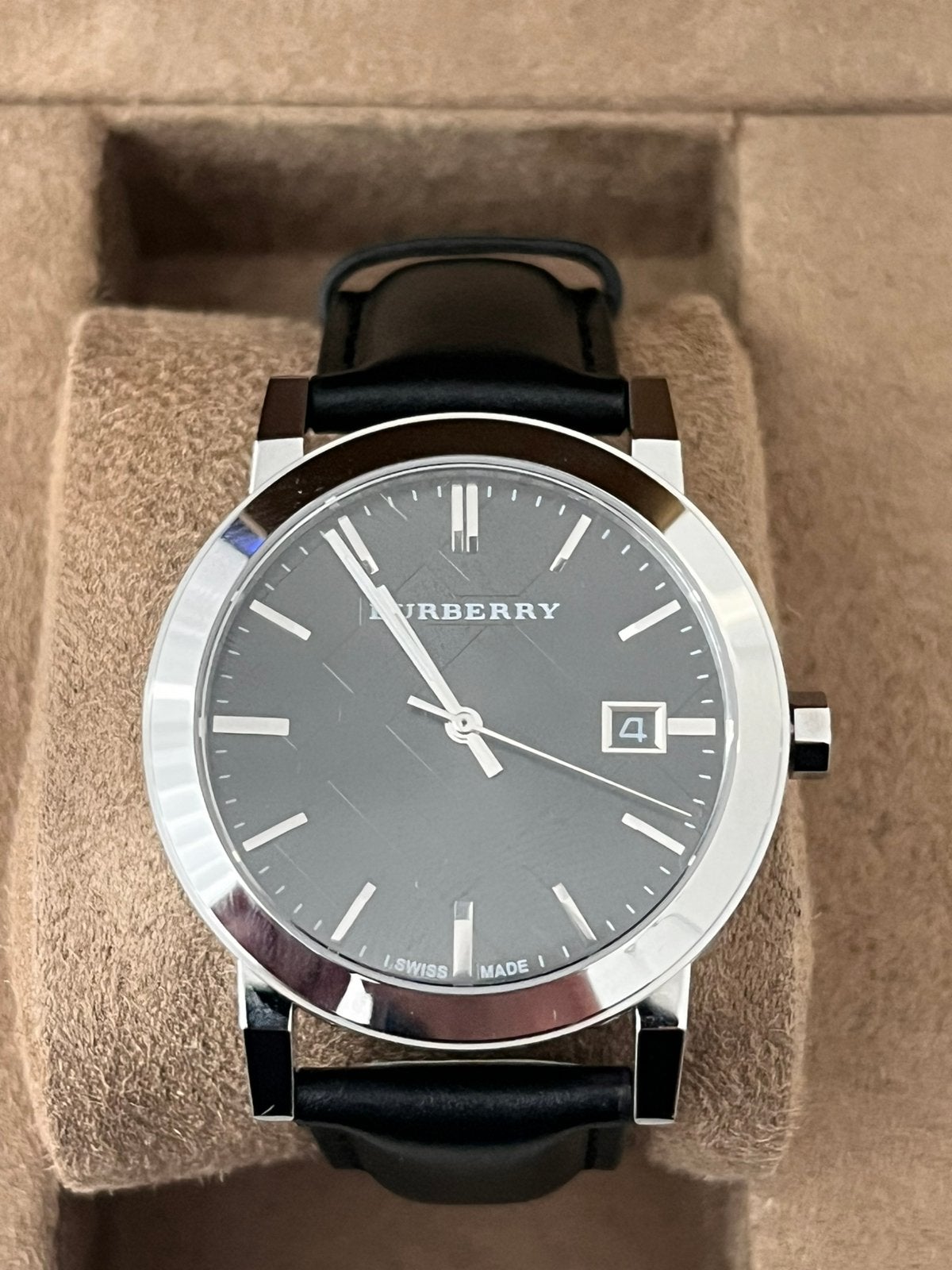 Burberry horloge origineel!, Overige merken, Leer, Polshorloge, Nieuw