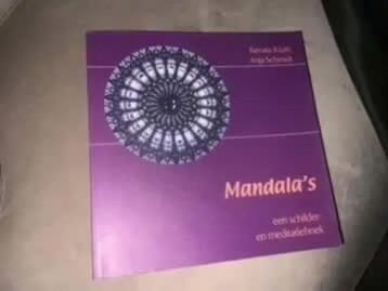 Mandala's: Een Schilder- en Meditatieboek, Meditatie of Yoga, Zo goed als nieuw, Instructieboek, Theresa Klink, Anja Schmidt