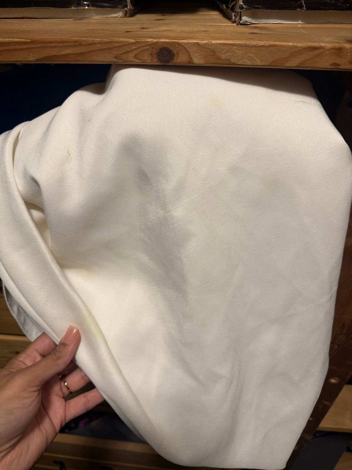 Witte Tafelkleden voor Feestelijke Gelegenheden, Tafelkleed, Ophalen of Verzenden, Gebruikt, Wit