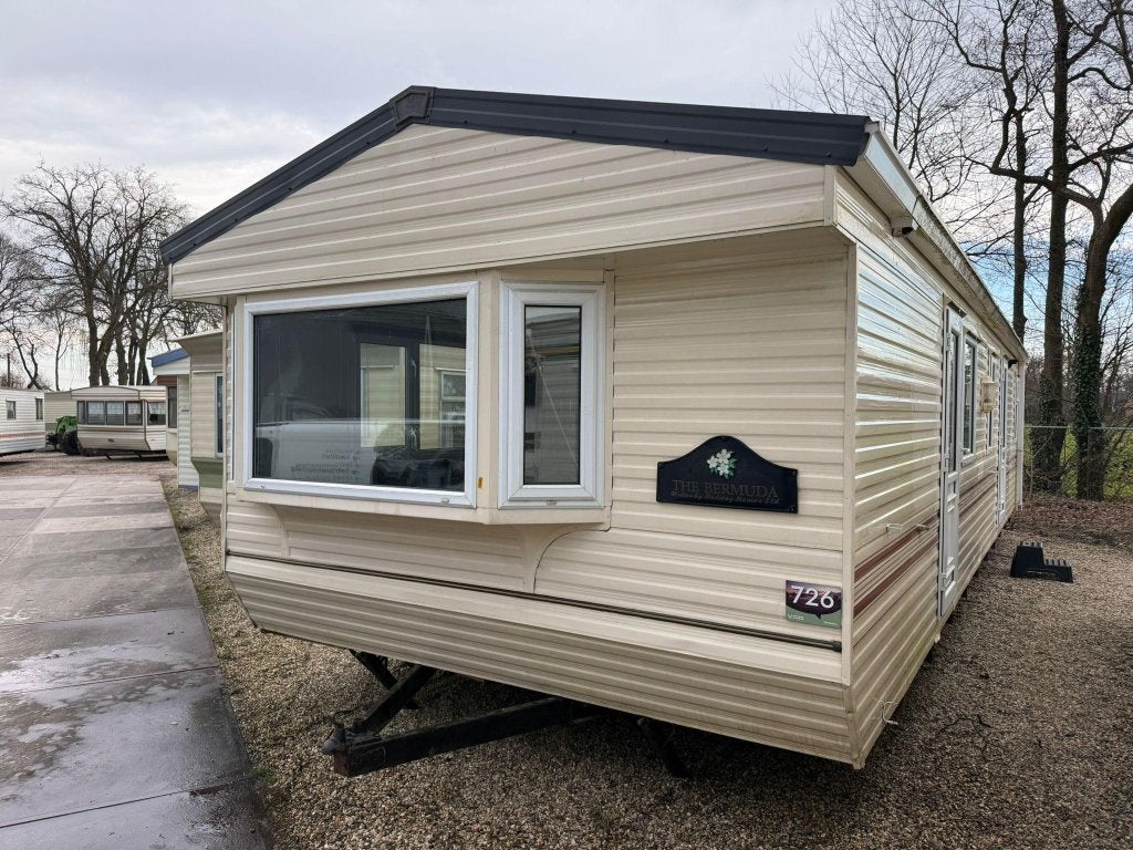 Willerby Bermuda Dubbelglas 11.60 x 3.70 M CV 2 SLP, Caravans en Kamperen, Stacaravans, Niet ingevuld, Niet ingevuld, Niet ingevuld