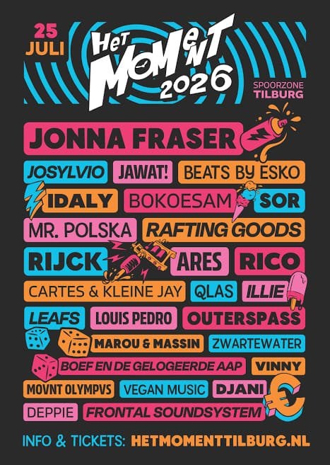 Het Moment 2026, Tickets en Kaartjes, Evenementen en Festivals, Twee personen