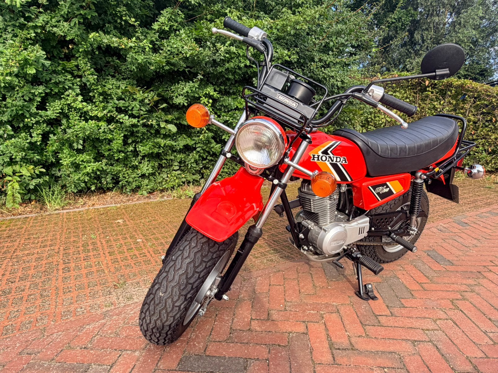 Honda CY50 uit 1985, Motoren