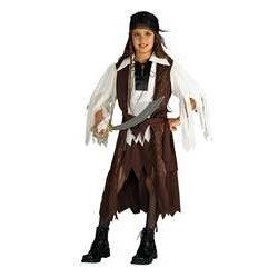 Nieuw ! Stoere Caribbean Piraten Jurk Maat 116 - 122 /Piraat, Kinderen en Baby's, Ophalen of Verzenden, Nieuw, 110 t/m 116, Meisje