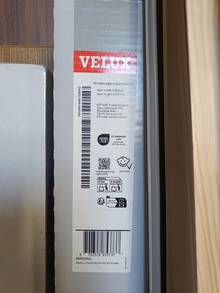 Velux rolhor voor ZIL UK04 dakraam - Nieuw in verpakking, Ophalen