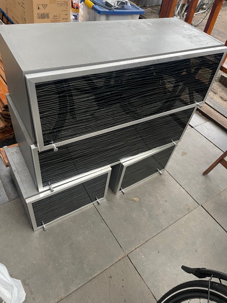 Keuken kastje s, Huis en Inrichting, Keuken | Keukenelementen, Ophalen, Gebruikt, Grijs, 50 tot 100 cm