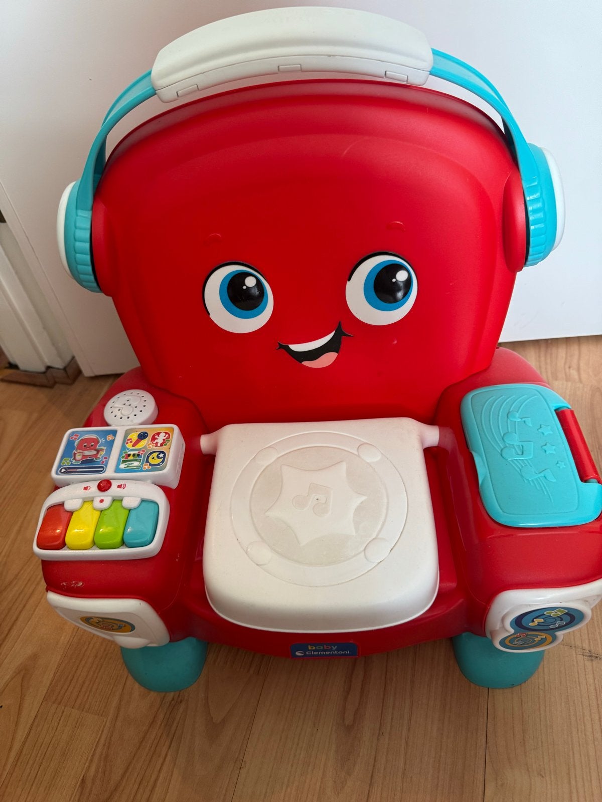Baby Clementoni Muziekstoel, Kinderen en Baby's, Ophalen, Gebruikt, Overige typen, Met licht