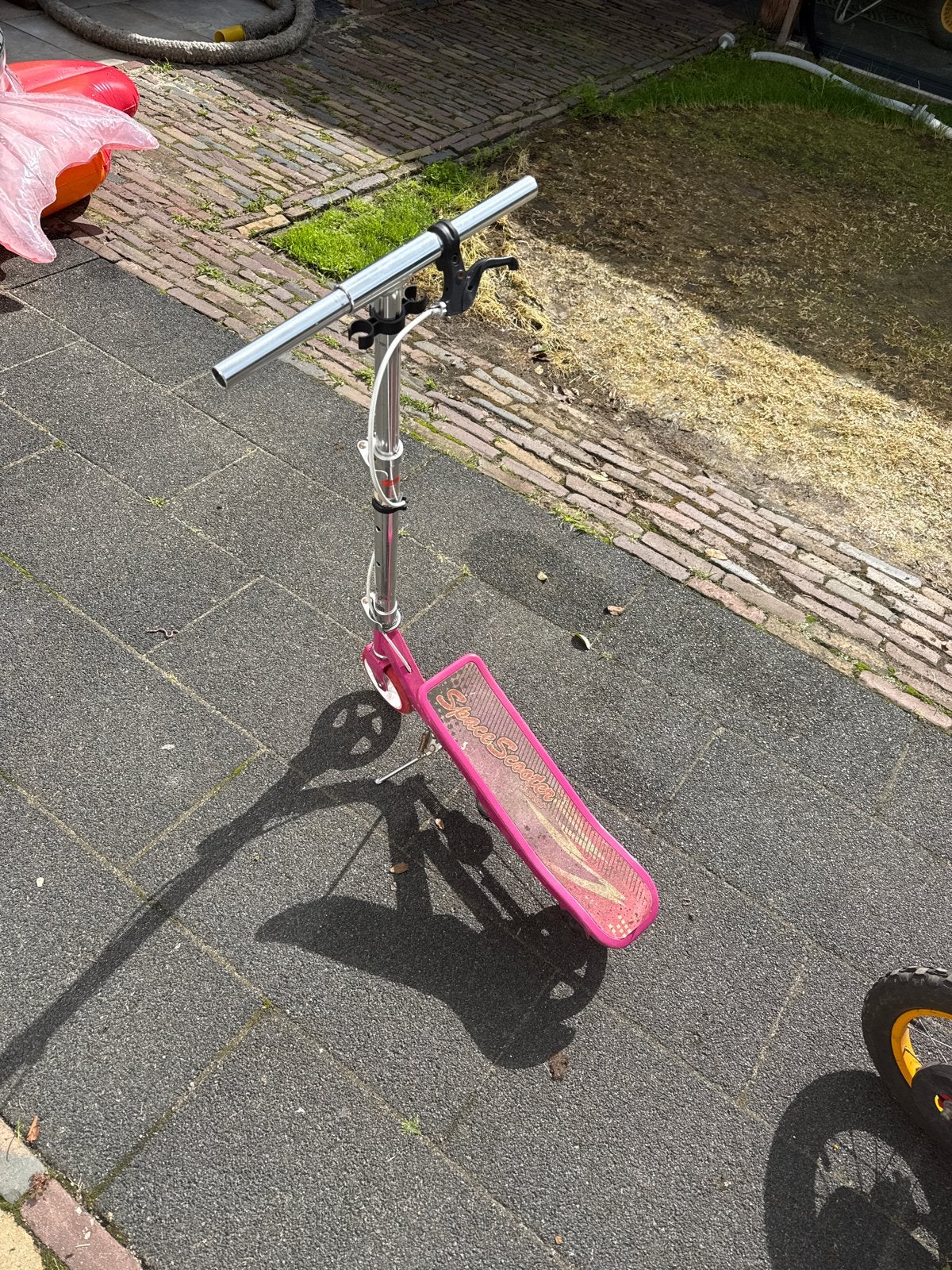 Space Scooter Junior Roze - Gebruikt, Fietsen en Brommers, Steps, Ophalen, Gebruikt, Gewone step