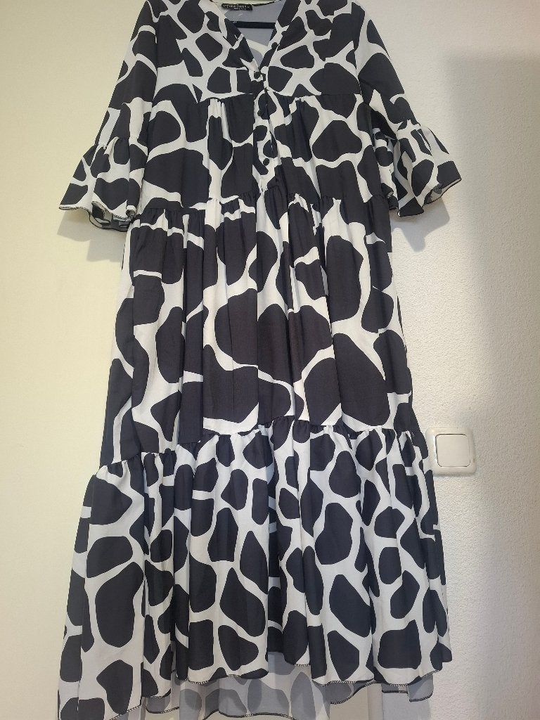 Jurk New IMPERIAL maat s/m, Kleding | Dames, Ophalen of Verzenden, Nieuw, Zwart, Onder de knie