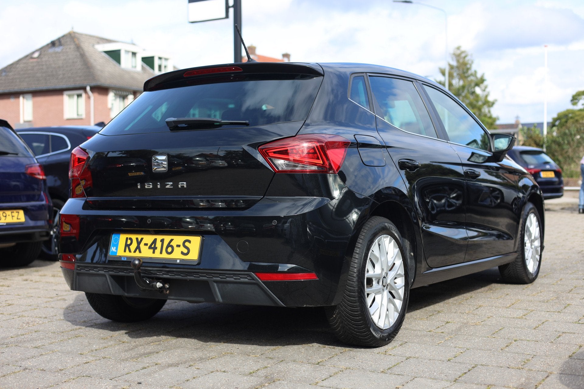 SEAT Ibiza 1.0 TSI FR I CARPLAY I CAMERA I TREKHAAK, Stof, Euro 6, Automatische klimaatregeling, Bedrijf