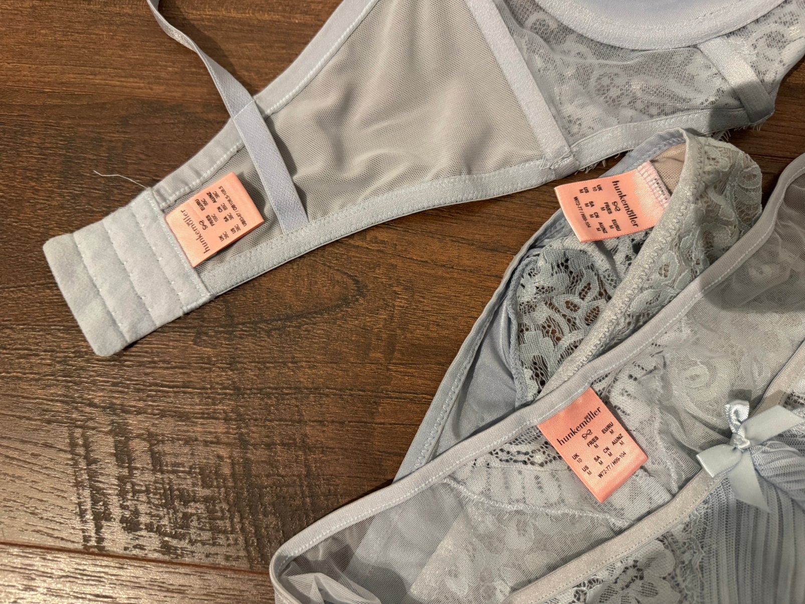 Hunkemoller BH 85C met 2 strings maat M, Ophalen of Verzenden, Blauw, BH