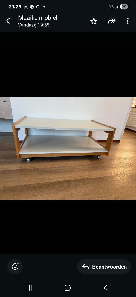 Pastoe salontafel 1969, Huis en Inrichting, Tafels | Salontafels, Ophalen, Gebruikt, 100 tot 150 cm, 50 tot 100 cm