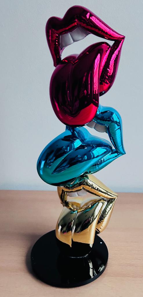 Kunstobject Sagrasse - Crazy lips, Overige onderwerpen, Verzenden, Handgemaakt, 20 - 50 cm