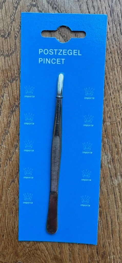 IMPORTA POSTZEGEL-PINCET  # NIEUW, Verzenden, Overige typen