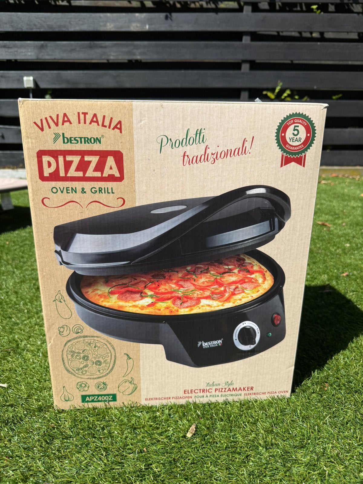 Pizza oven en grill, Ophalen, Nieuw