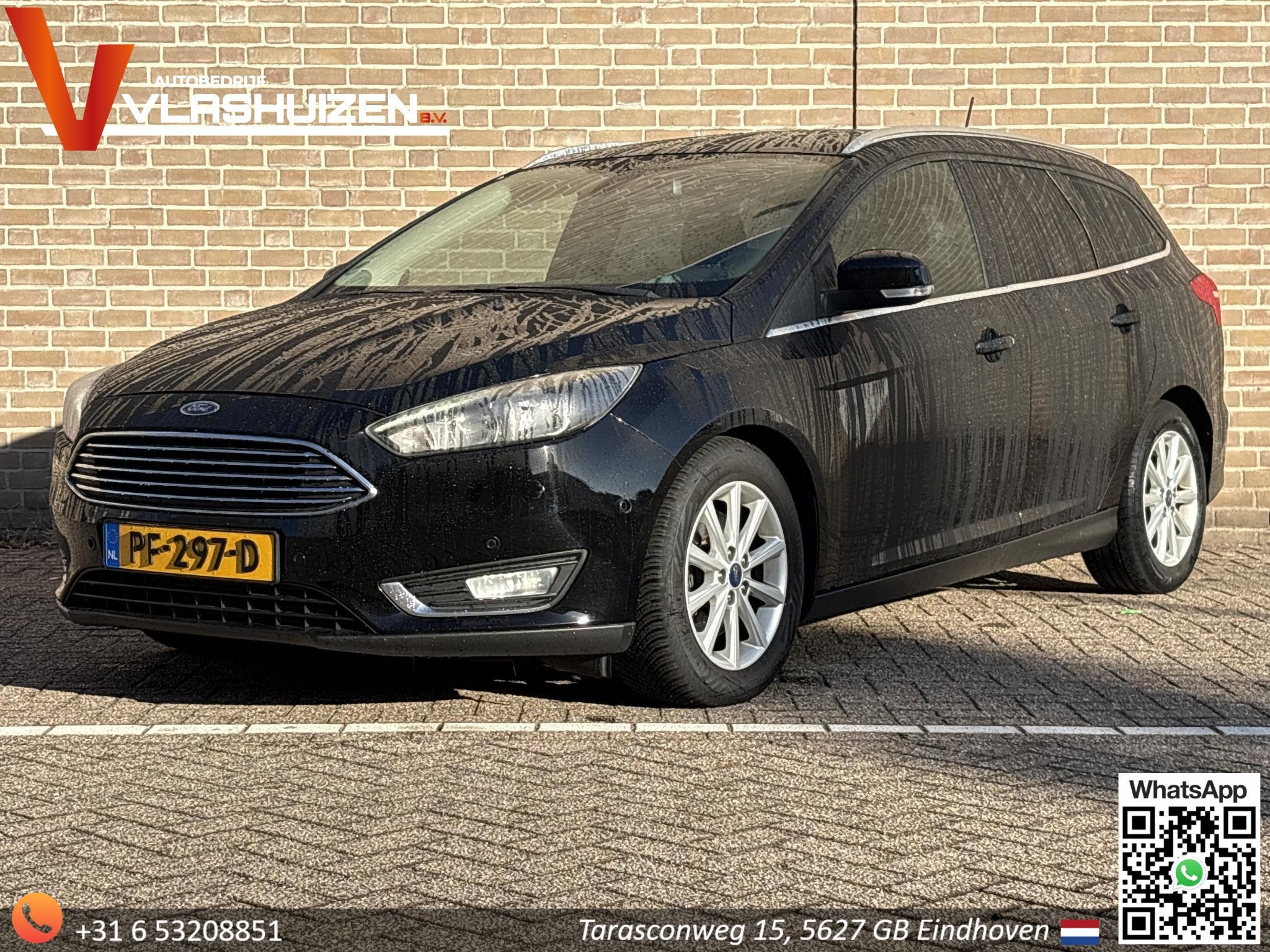 Ford Focus Wagon 2.0 TDCI Titanium, Auto's, Stof, Euro 6, 4 cilinders, 150 pk