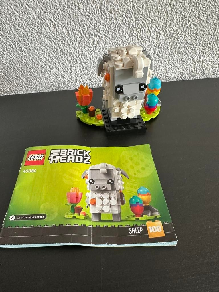 Lego 40380 Brickheadz Paasschaap, Ophalen of Verzenden, Zo goed als nieuw, Complete set, Lego