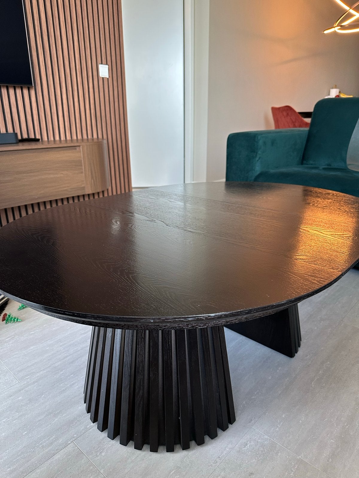 Salontafel Schuifbar - Donkerbruin - Diverse Maten, 100 tot 150 cm, Nieuw, Ophalen of Verzenden, Ovaal