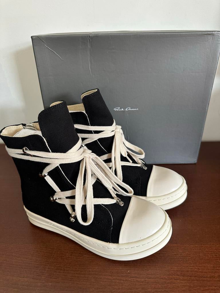 Rick Owens DRKSHDW Ramones Sneakers, Kleding | Dames, Zwart, Nieuw, Ophalen of Verzenden, Sneakers of Gympen