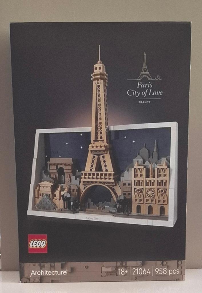 LEGO Architecture 21064 Parijs City of Love - Nieuw/Ongeopen, Lego, Nieuw, Architecture, Ophalen of Verzenden