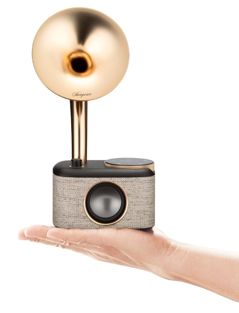 Sangean CP-100D | Unieke DAB+ en FM radio met bluetooth, Audio, Tv en Foto, Radio's, Ophalen of Verzenden, Zo goed als nieuw, Radio