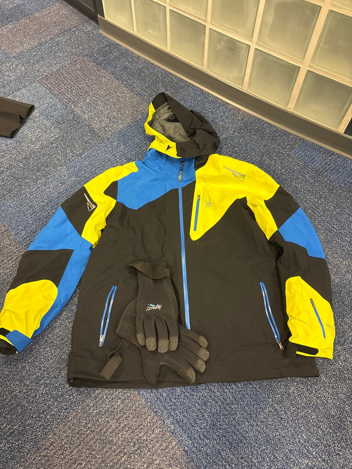 Spyder ski-jas XXXL met handschoenen, Kleding | Heren, Ophalen of Verzenden, Zo goed als nieuw, Overige maten, Jack