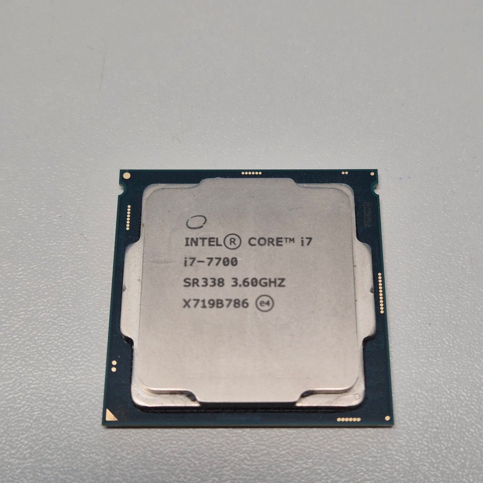 Intel Core i7-7700 Socket 1151 processor, Computers en Software, LGA 1151, Gebruikt, Intel Core i7, 3 tot 4 Ghz