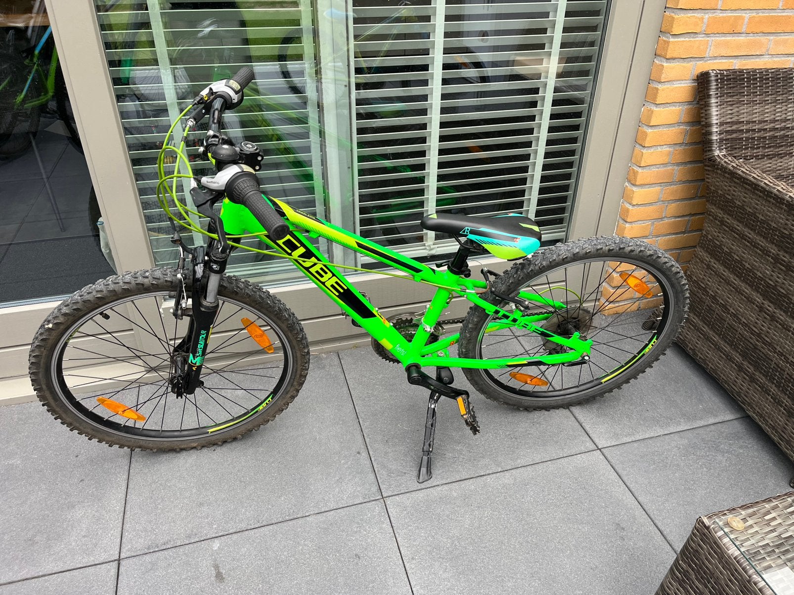 Cube mountainbike 24 inch, Fietsen en Brommers, Ophalen of Verzenden, Zo goed als nieuw, Staal, 24 inch of meer