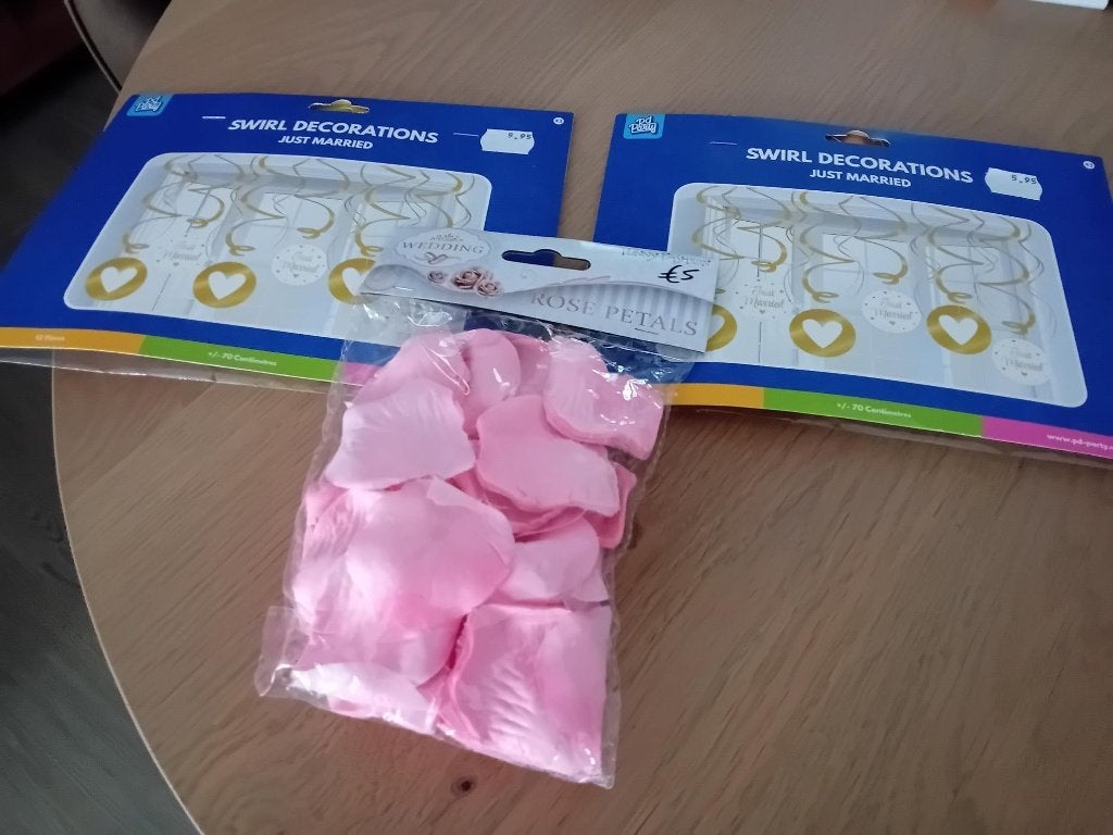 versiering huwelijk, Ophalen of Verzenden, Nieuw, Versiering, Geboorte of Huwelijk
