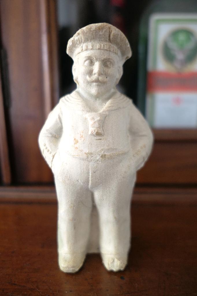 Zeepfiguur van een oude zeeman - Zeeman van zeep, Verzamelen, Ophalen of Verzenden, Zo goed als nieuw