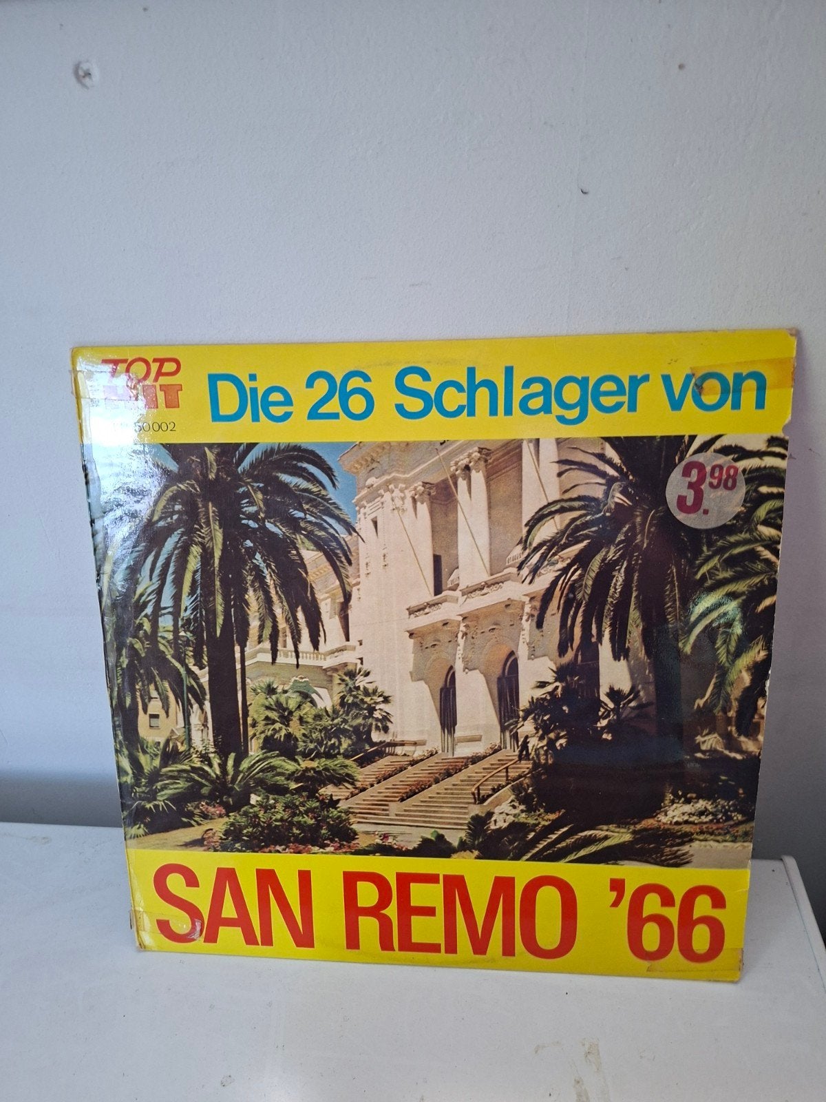 San Remo '66 - Die 26 Schlager von San Remo '66 LP, LP, Gebruikt, Overige genres, Ophalen of Verzenden