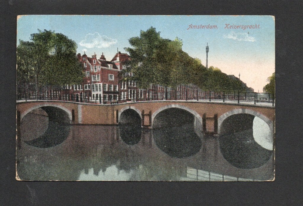 Amsterdam, Keizersgracht., Ophalen of Verzenden, 1920 tot 1940, Gelopen, Noord-Holland