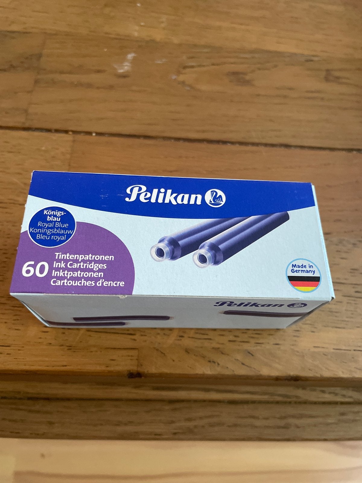 Pelikan inktpatronen royal blue 60, Ophalen of Verzenden, Nieuw
