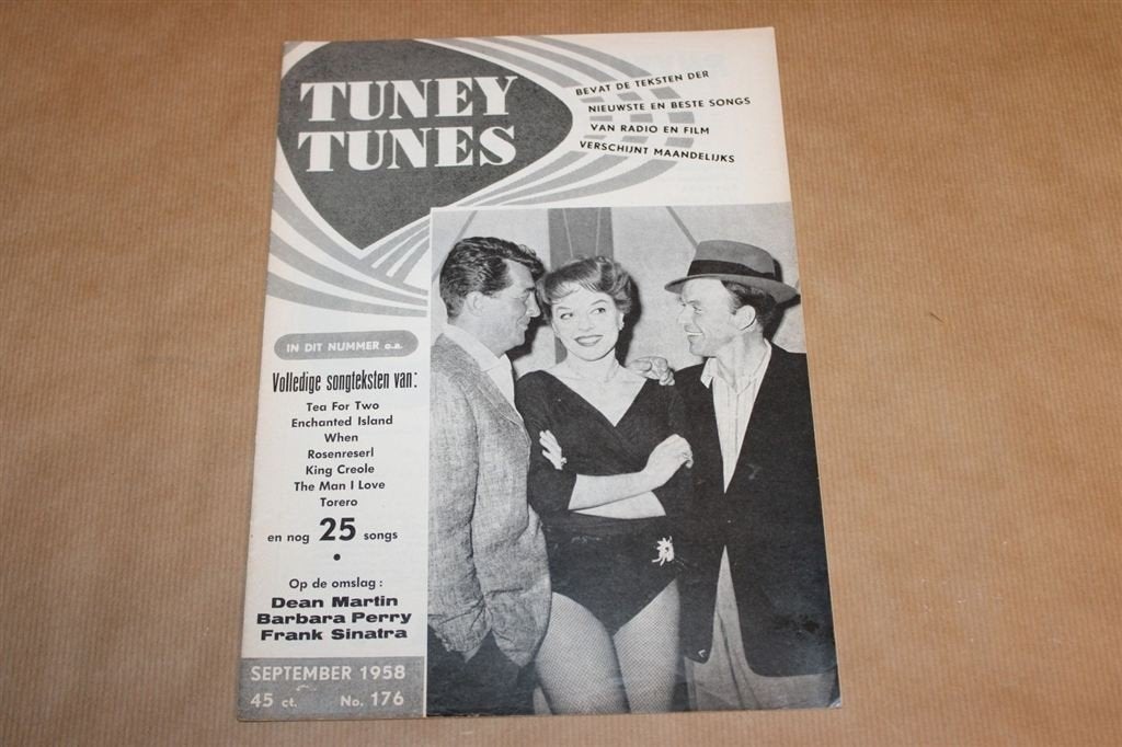 Tuney Tunes - No. 176 - 1958 - Met Frank Sinatra, Verzamelen, Ophalen of Verzenden, 1940 tot 1960, Knipsel(s)